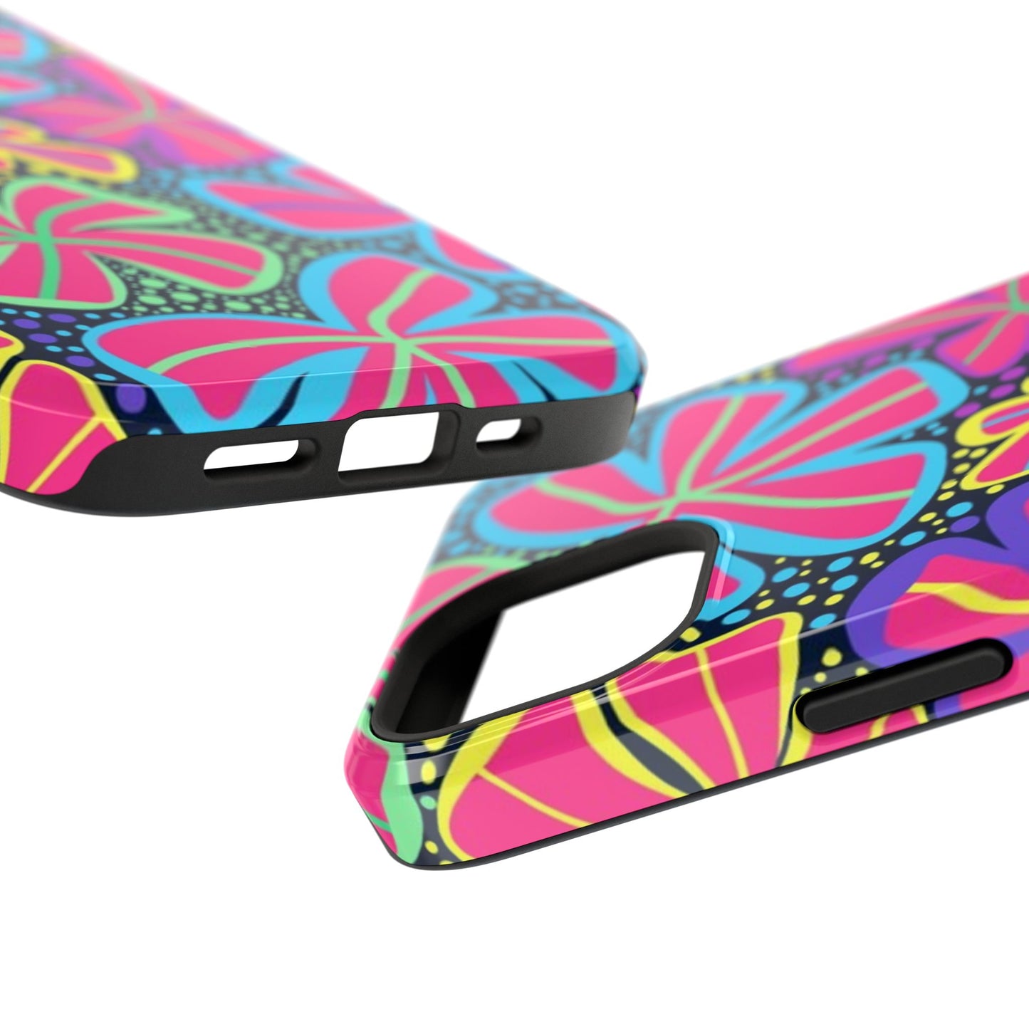 DriftKind Floral Case — Vibrant Butterfly Impact Cover