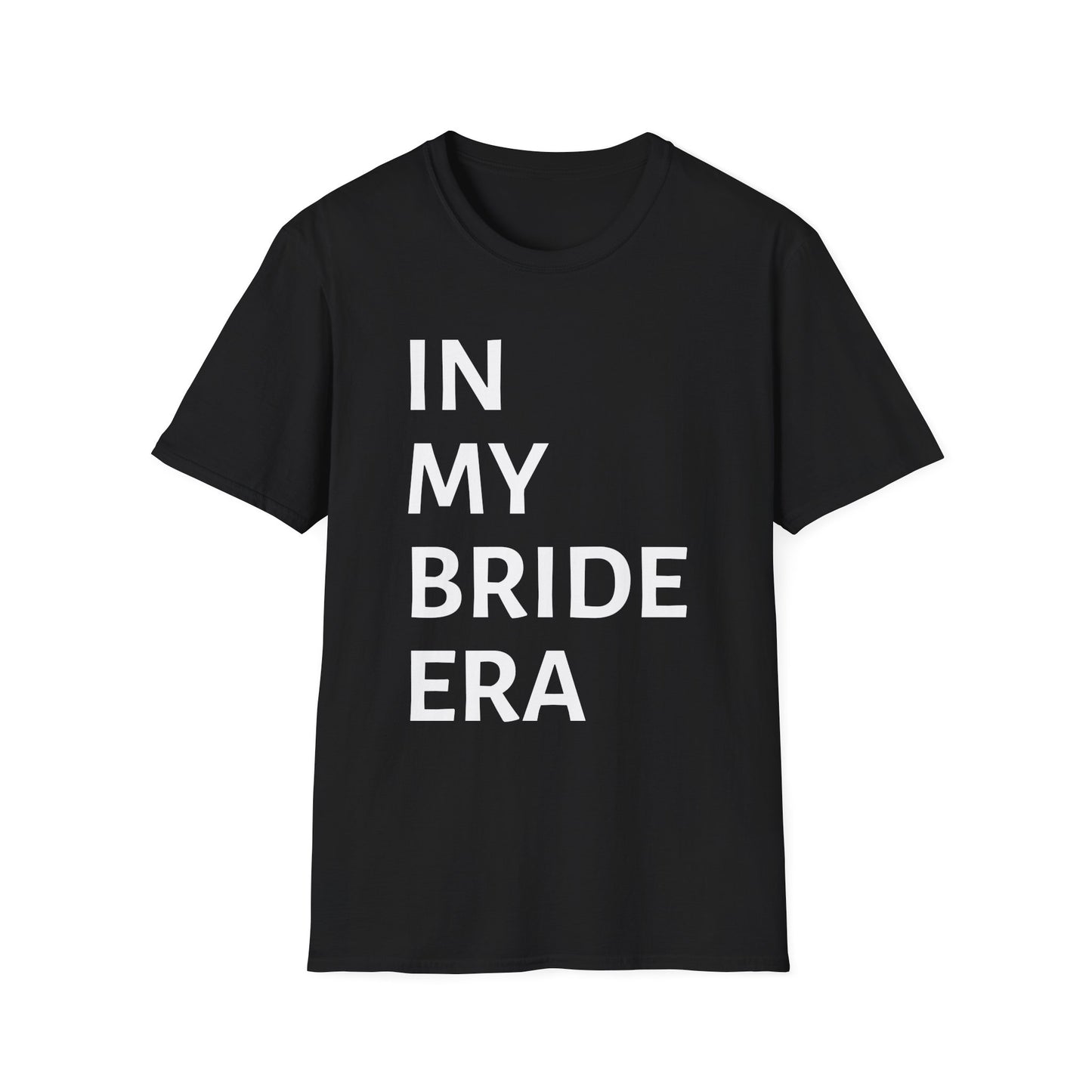 In My Bride Era Shirt — Chic Bachelorette & Wedding Planning Tee