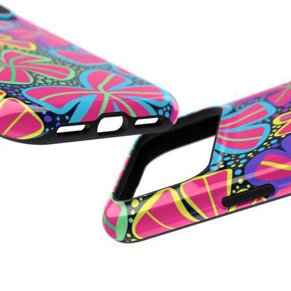 DriftKind Floral Case — Vibrant Butterfly Impact Cover