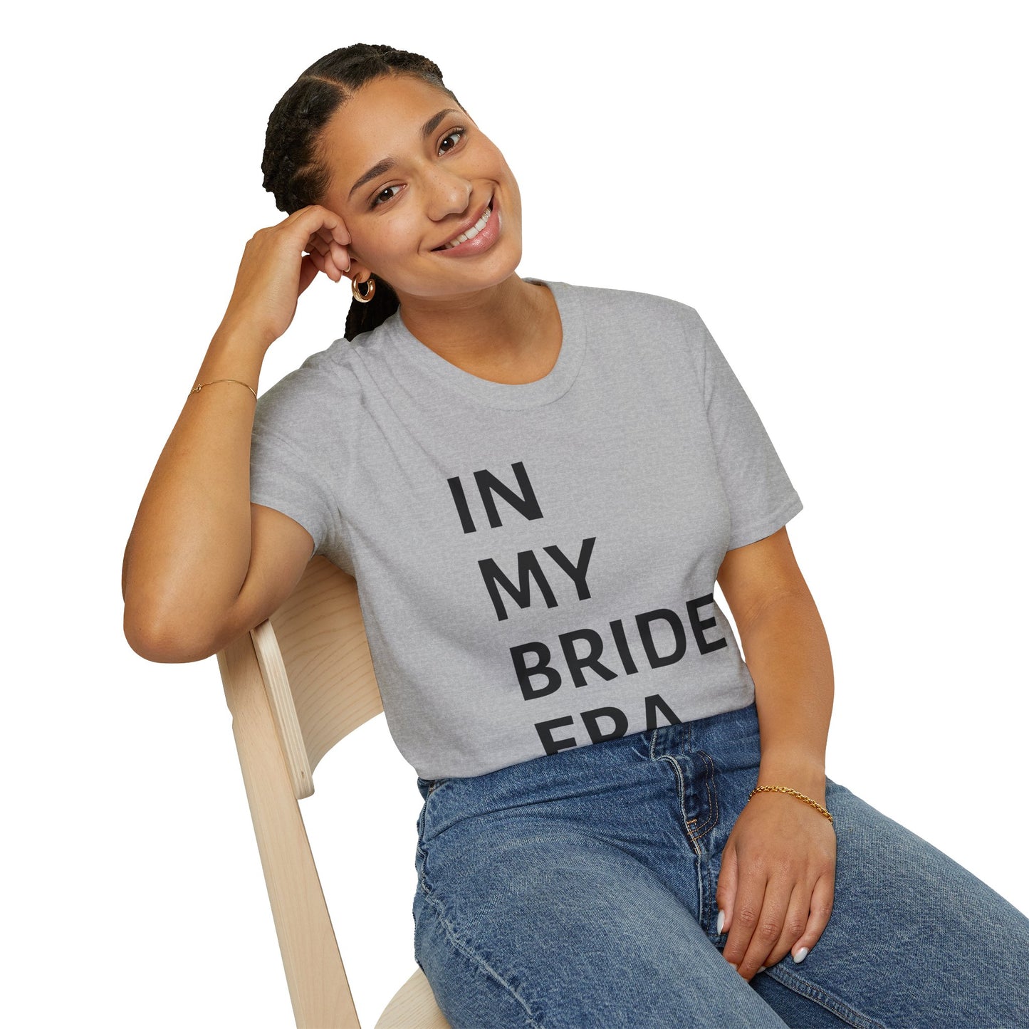 In My Bride Era Shirt — Chic Bachelorette & Wedding Planning Tee