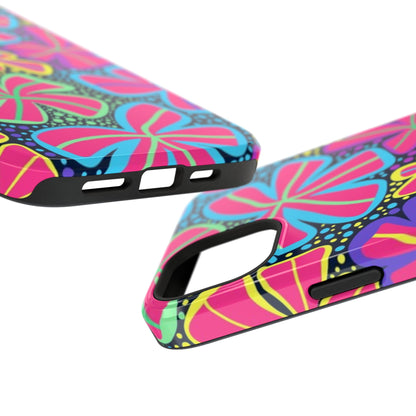 DriftKind Floral Case — Vibrant Butterfly Impact Cover