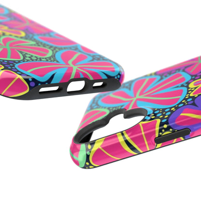 DriftKind Floral Case — Vibrant Butterfly Impact Cover