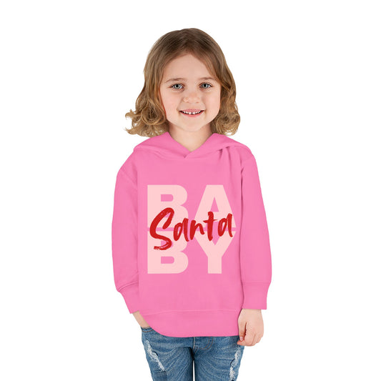 Baby Santa Toddler Hoodie — Cozy Holiday Kids Christmas Sweatshirt