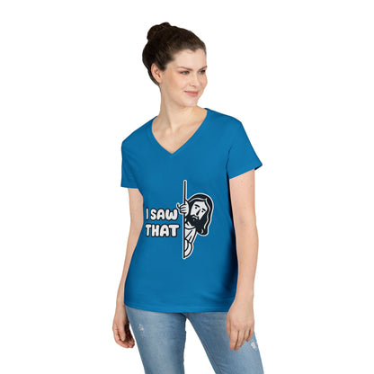 DriftKind Humor Tee — “I Saw That” Casual Women’s Top