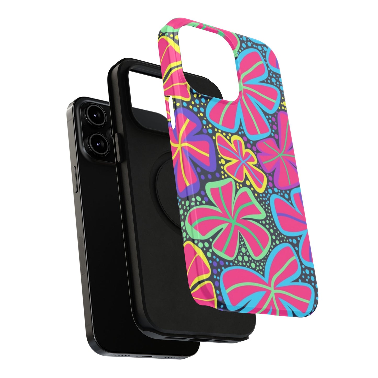 DriftKind Floral Case — Vibrant Butterfly Impact Cover