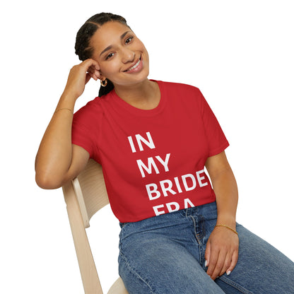 In My Bride Era Shirt — Chic Bachelorette & Wedding Planning Tee