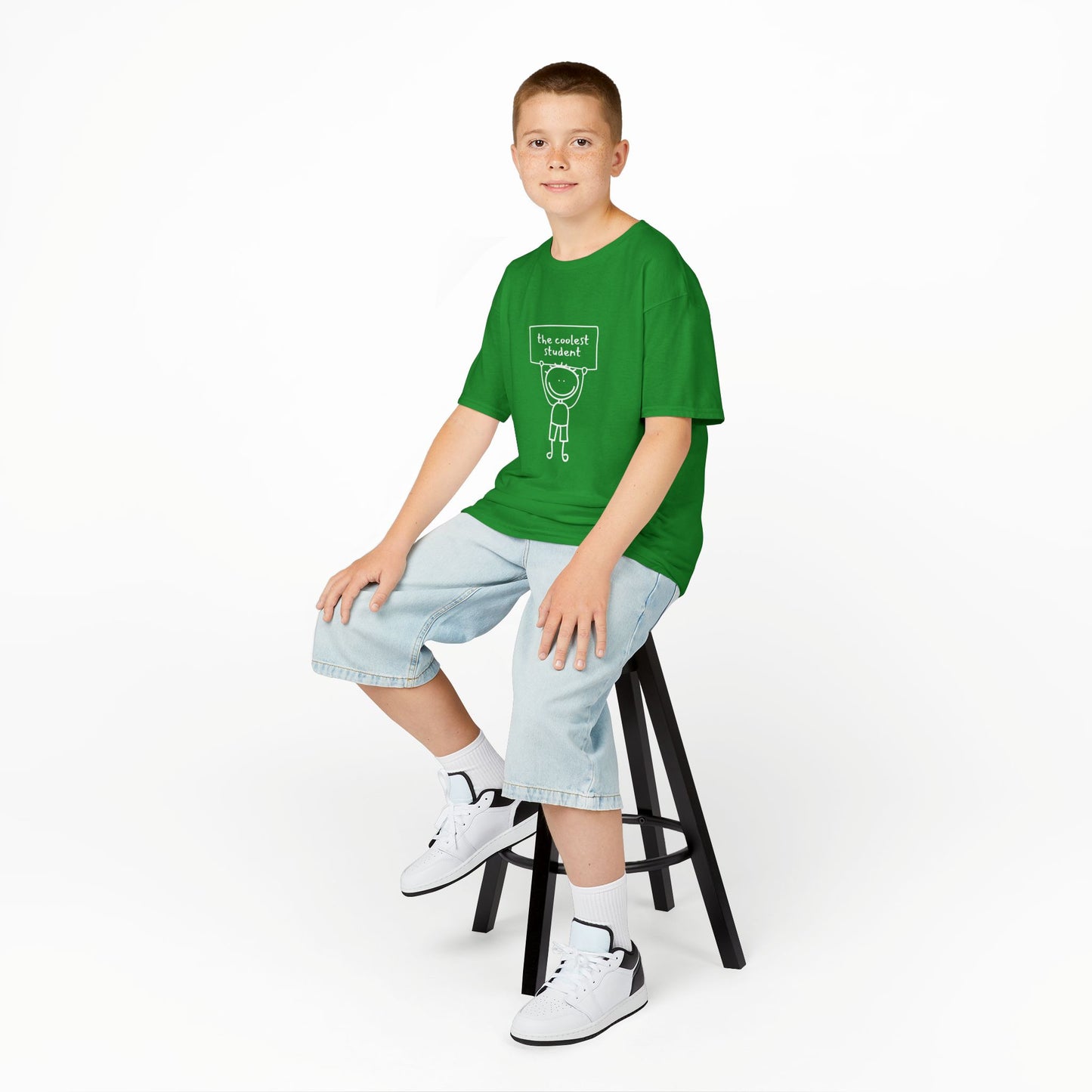 Cool Kid Stick Figure Tee