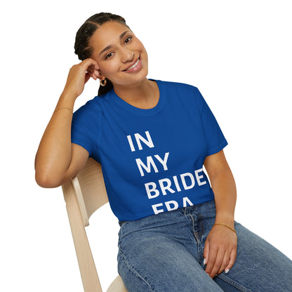 In My Bride Era Shirt — Chic Bachelorette & Wedding Planning Tee