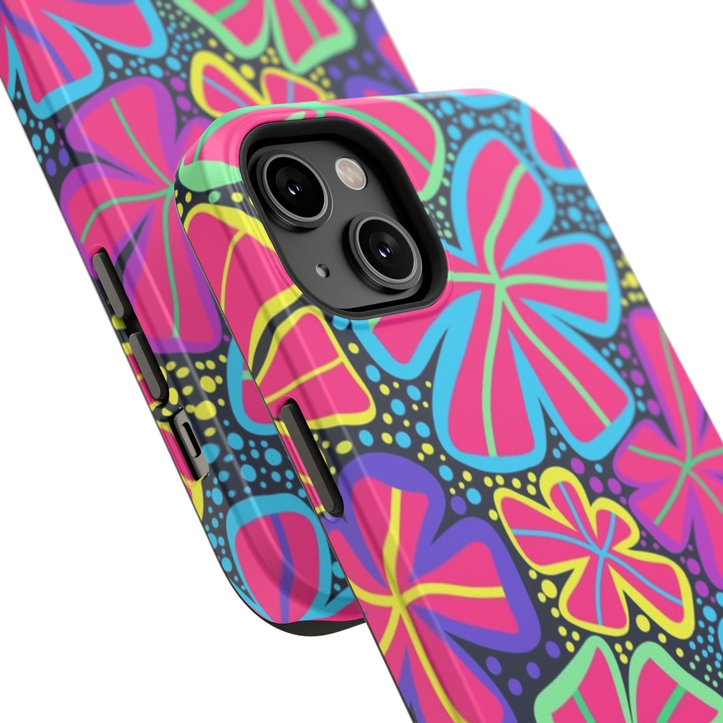 DriftKind Floral Case — Vibrant Butterfly Impact Cover