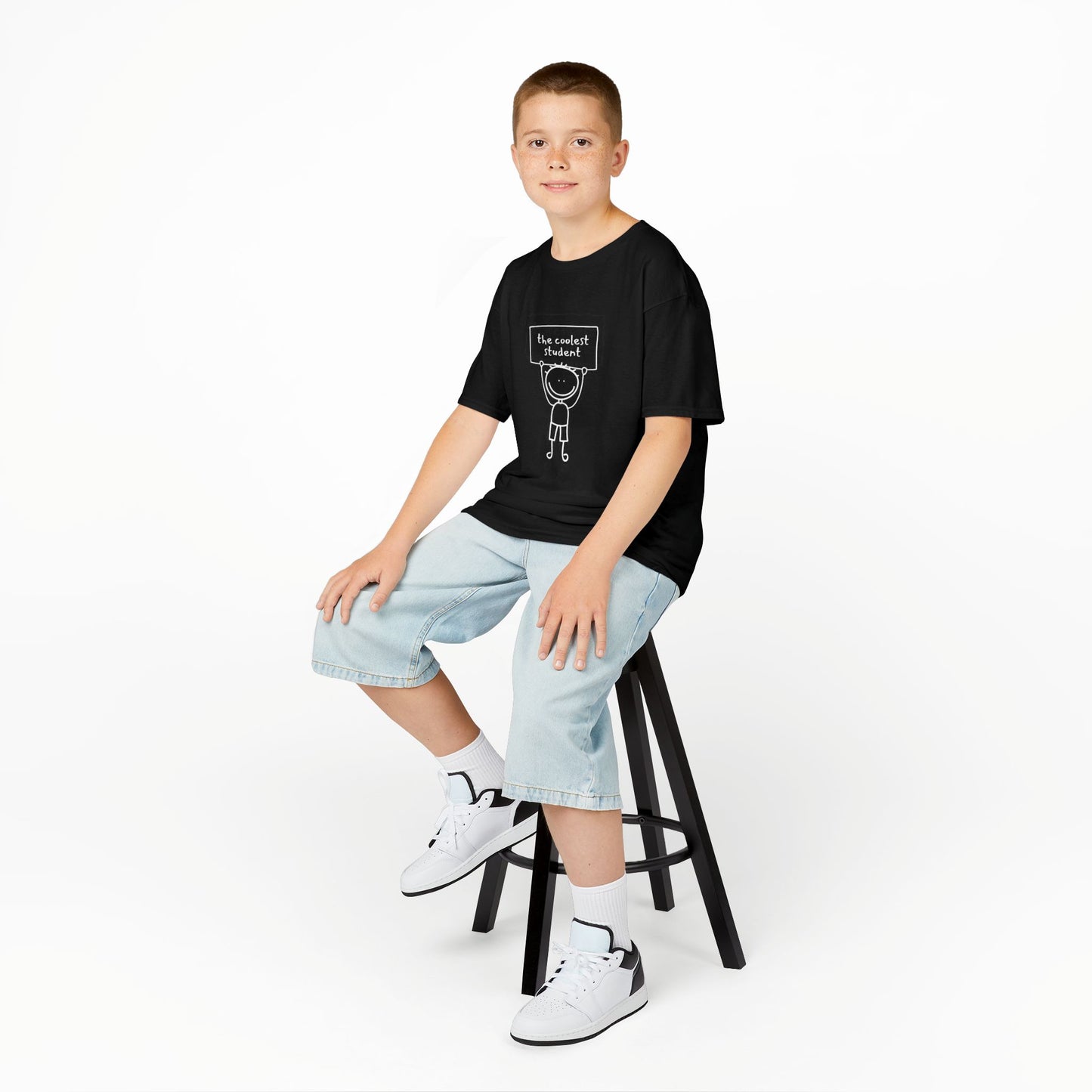 Cool Kid Stick Figure Tee