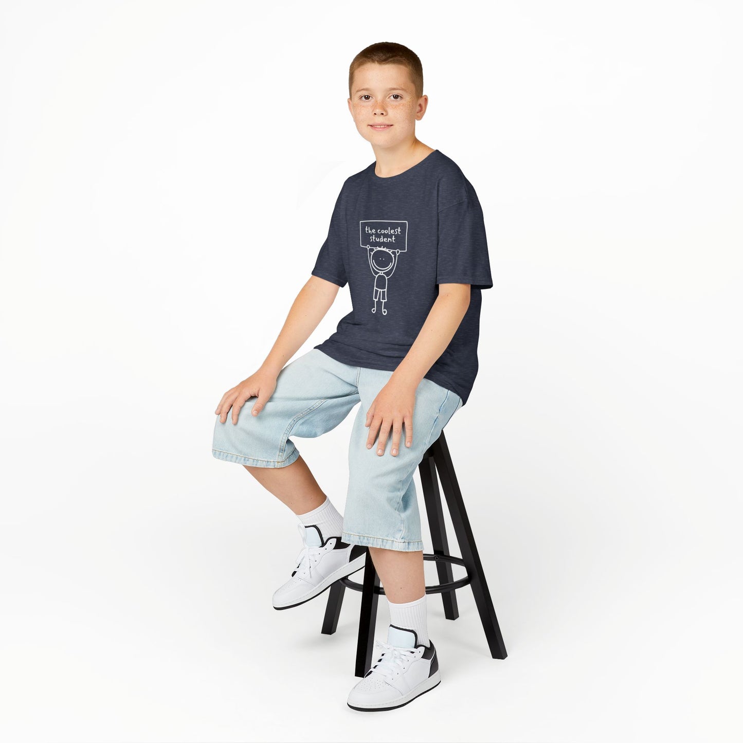 Cool Kid Stick Figure Tee