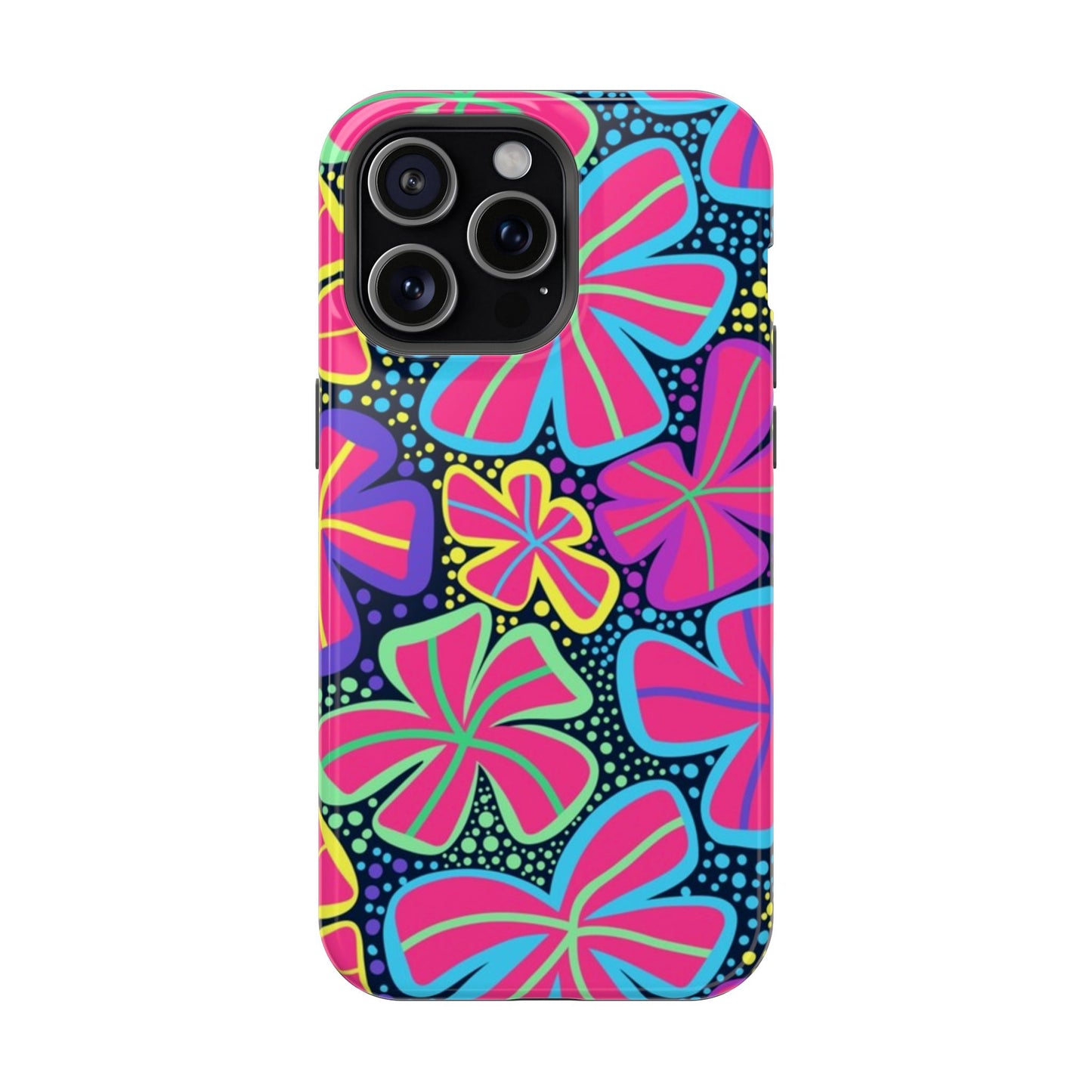 DriftKind Floral Case — Vibrant Butterfly Impact Cover