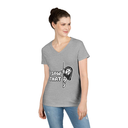 DriftKind Humor Tee — “I Saw That” Casual Women’s Top