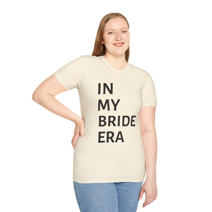 In My Bride Era Shirt — Chic Bachelorette & Wedding Planning Tee