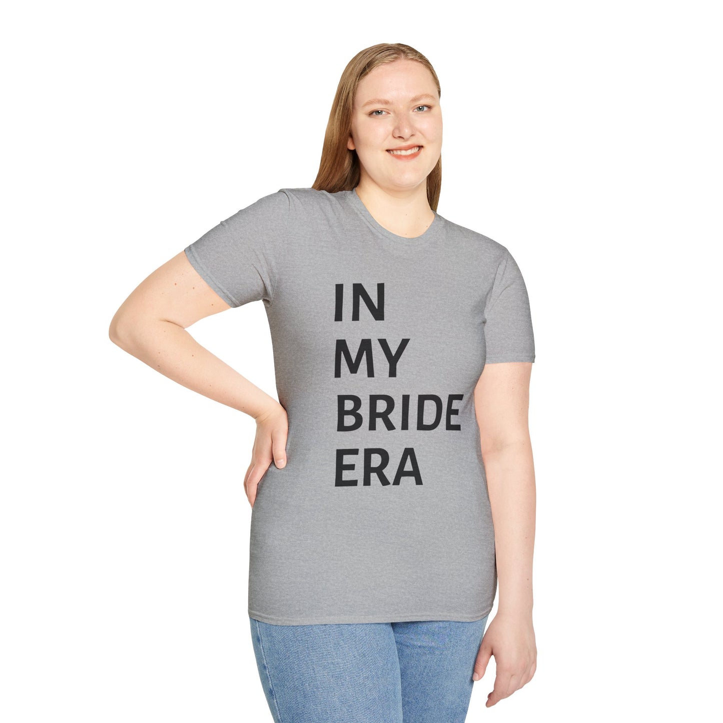 In My Bride Era Shirt — Chic Bachelorette & Wedding Planning Tee