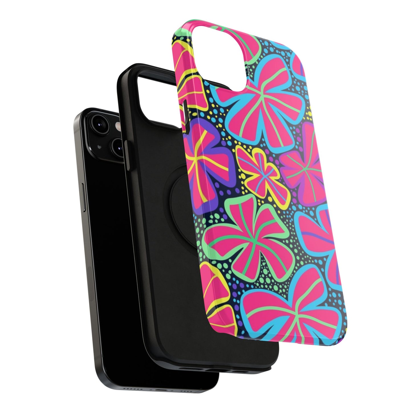 DriftKind Floral Case — Vibrant Butterfly Impact Cover