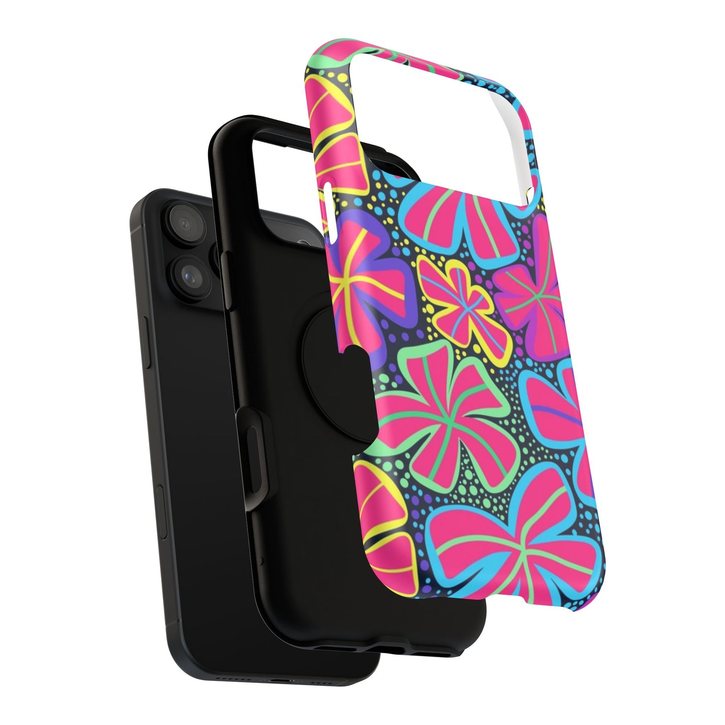 DriftKind Floral Case — Vibrant Butterfly Impact Cover