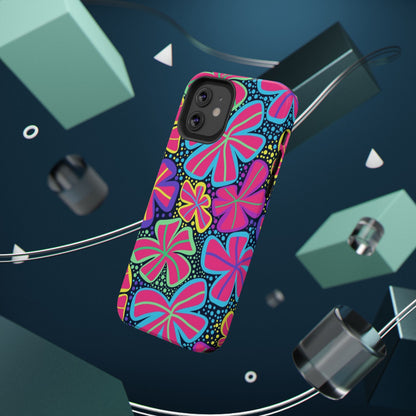 DriftKind Floral Case — Vibrant Butterfly Impact Cover