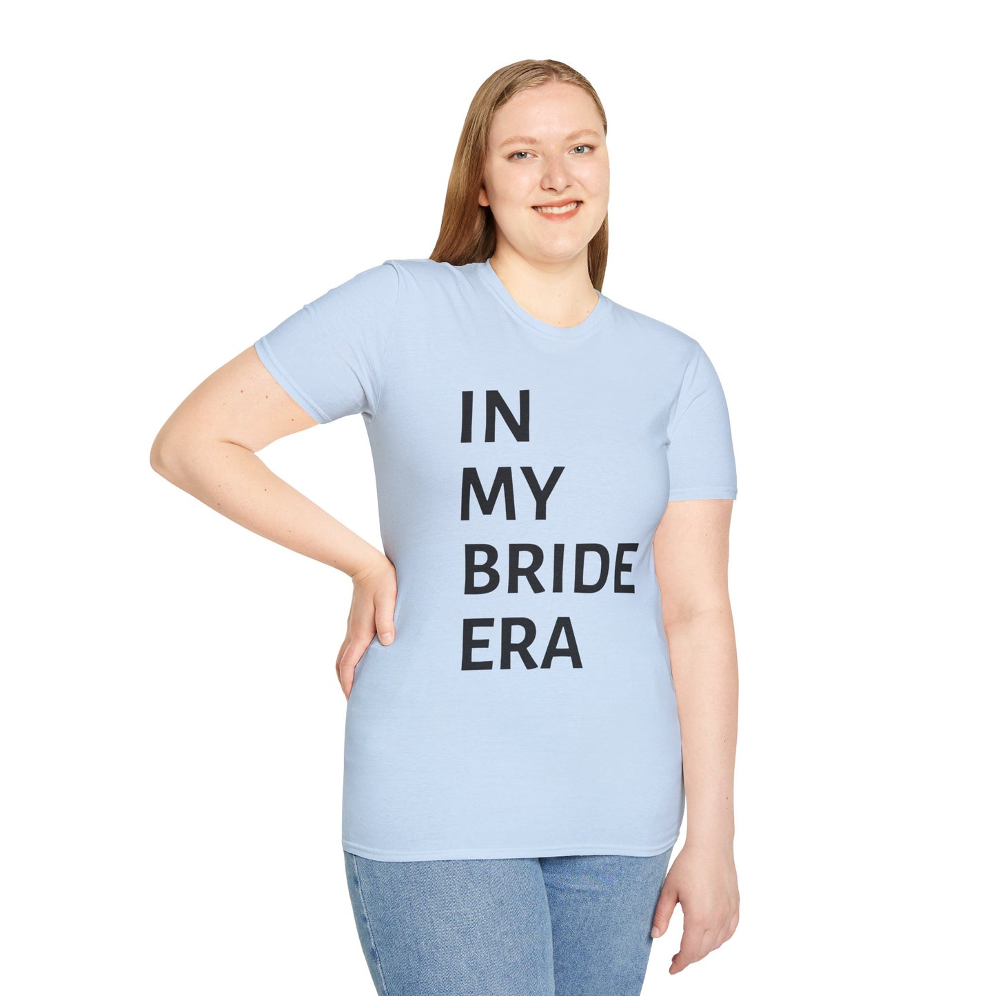 In My Bride Era Shirt — Chic Bachelorette & Wedding Planning Tee