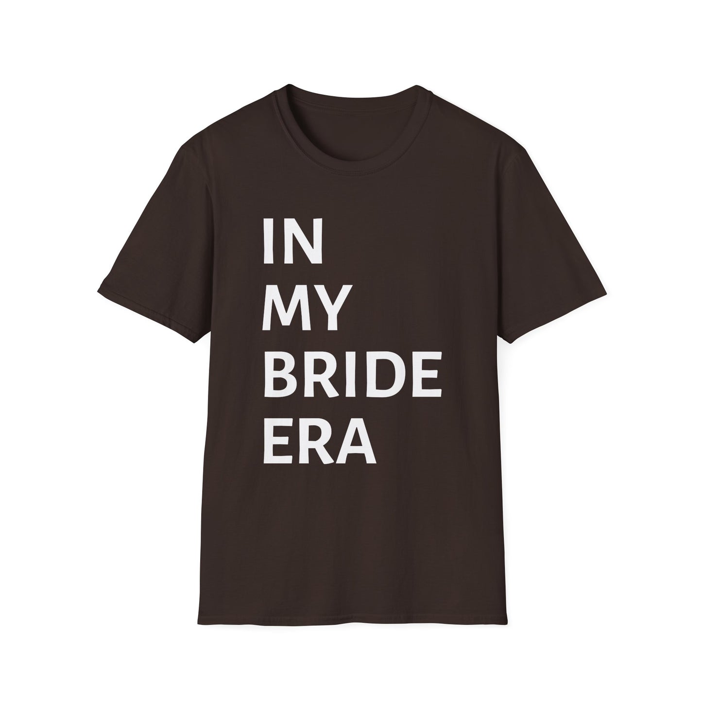In My Bride Era Shirt — Chic Bachelorette & Wedding Planning Tee