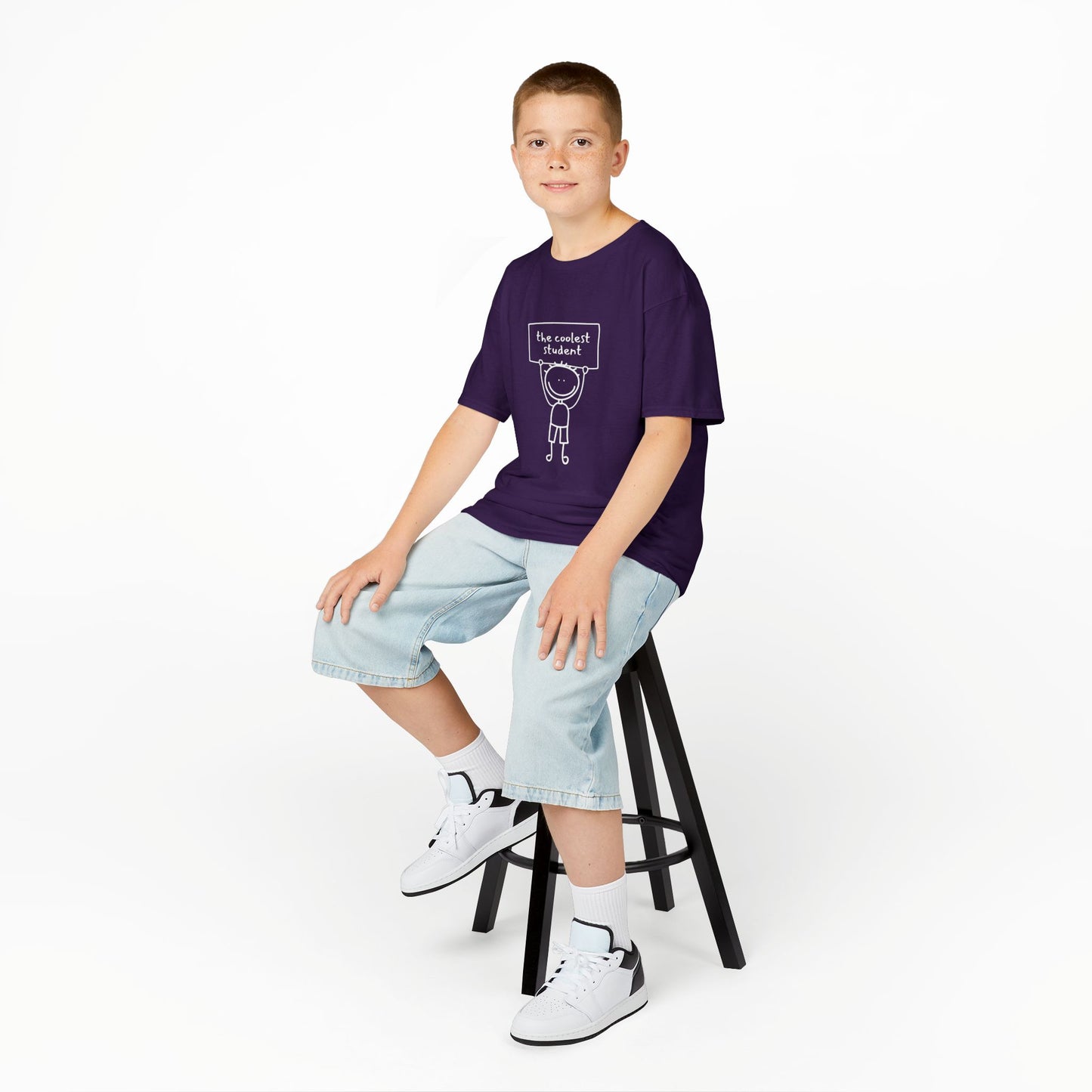 Cool Kid Stick Figure Tee
