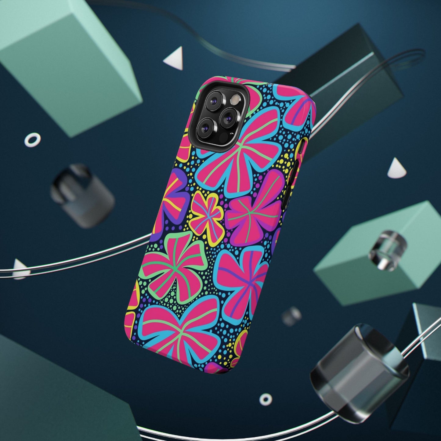 DriftKind Floral Case — Vibrant Butterfly Impact Cover