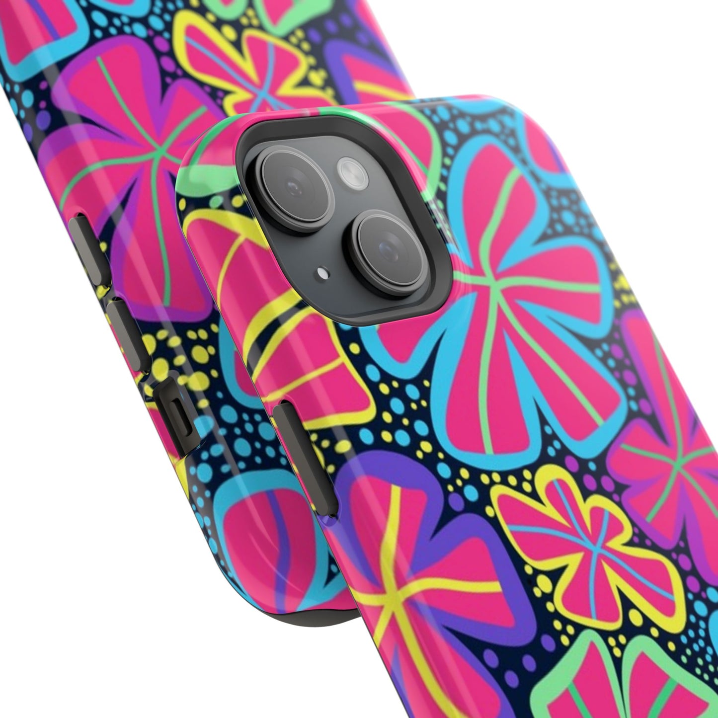 DriftKind Floral Case — Vibrant Butterfly Impact Cover