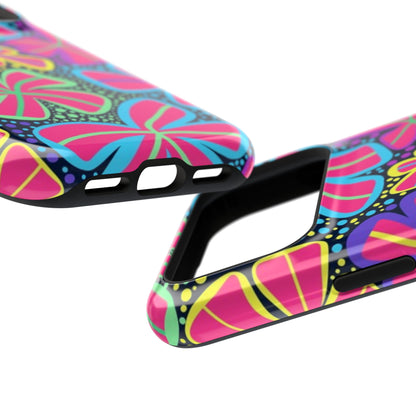 DriftKind Floral Case — Vibrant Butterfly Impact Cover