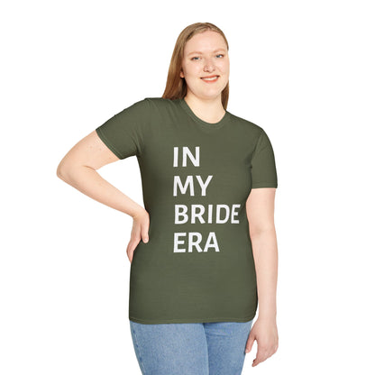 In My Bride Era Shirt — Chic Bachelorette & Wedding Planning Tee