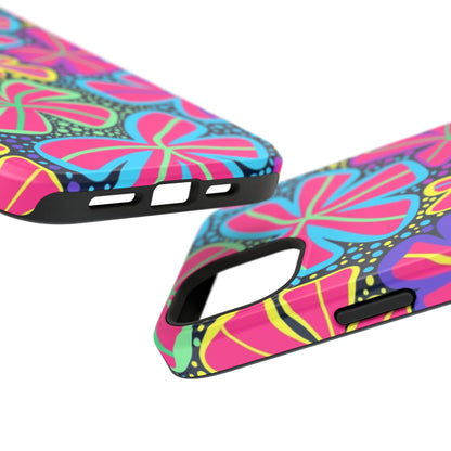 DriftKind Floral Case — Vibrant Butterfly Impact Cover