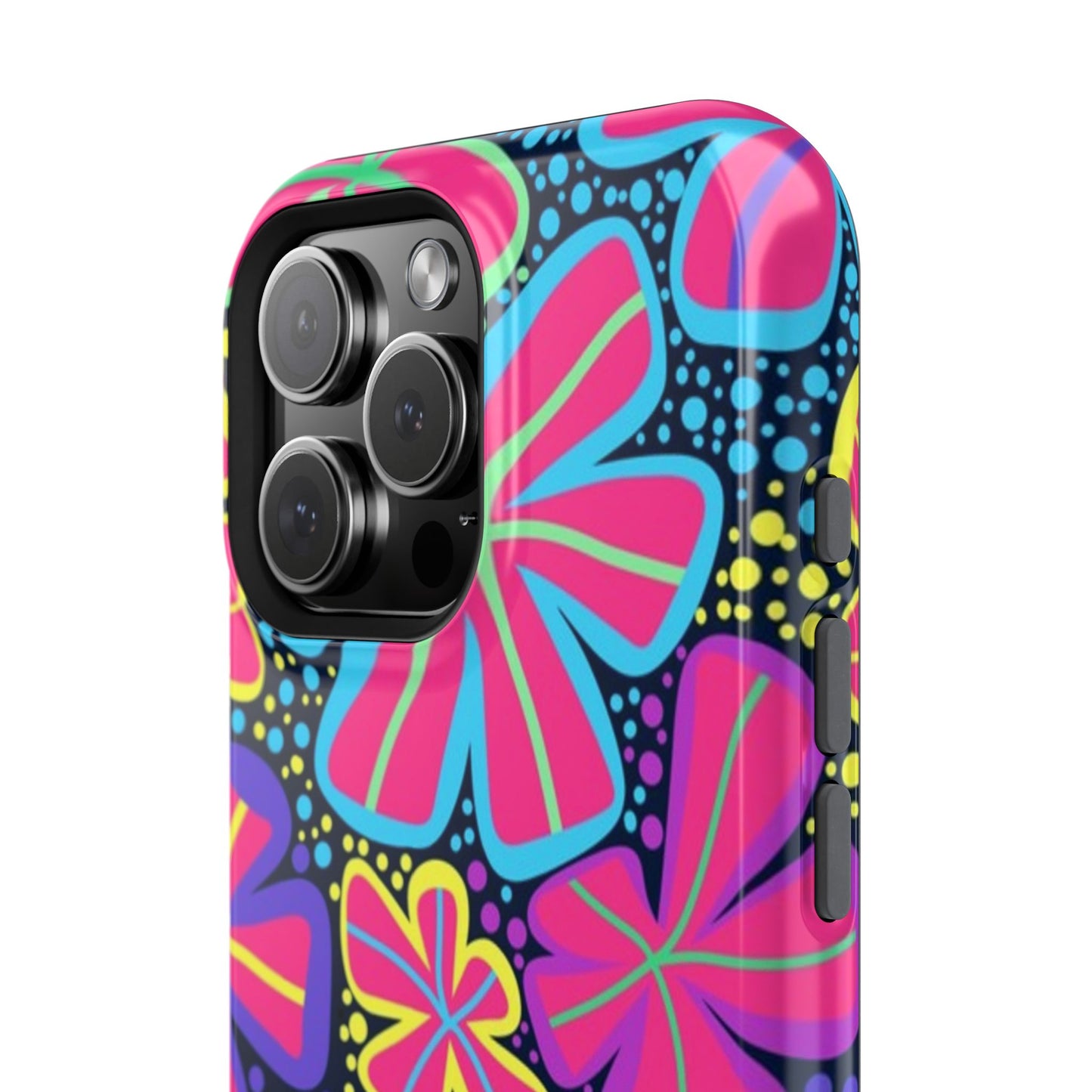 DriftKind Floral Case — Vibrant Butterfly Impact Cover