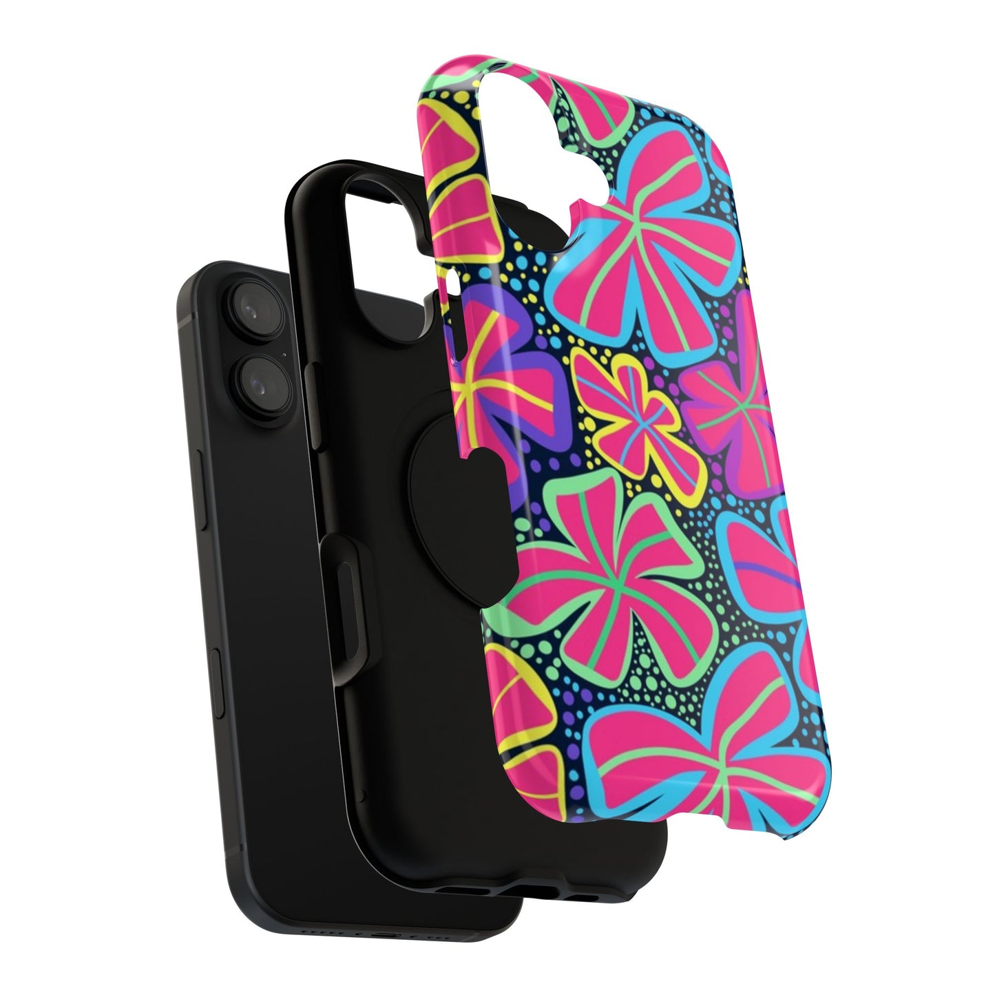DriftKind Floral Case — Vibrant Butterfly Impact Cover