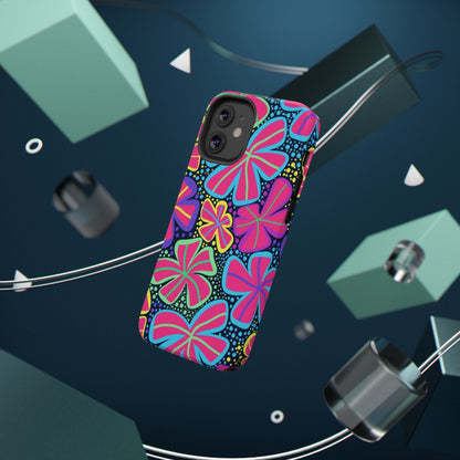DriftKind Floral Case — Vibrant Butterfly Impact Cover