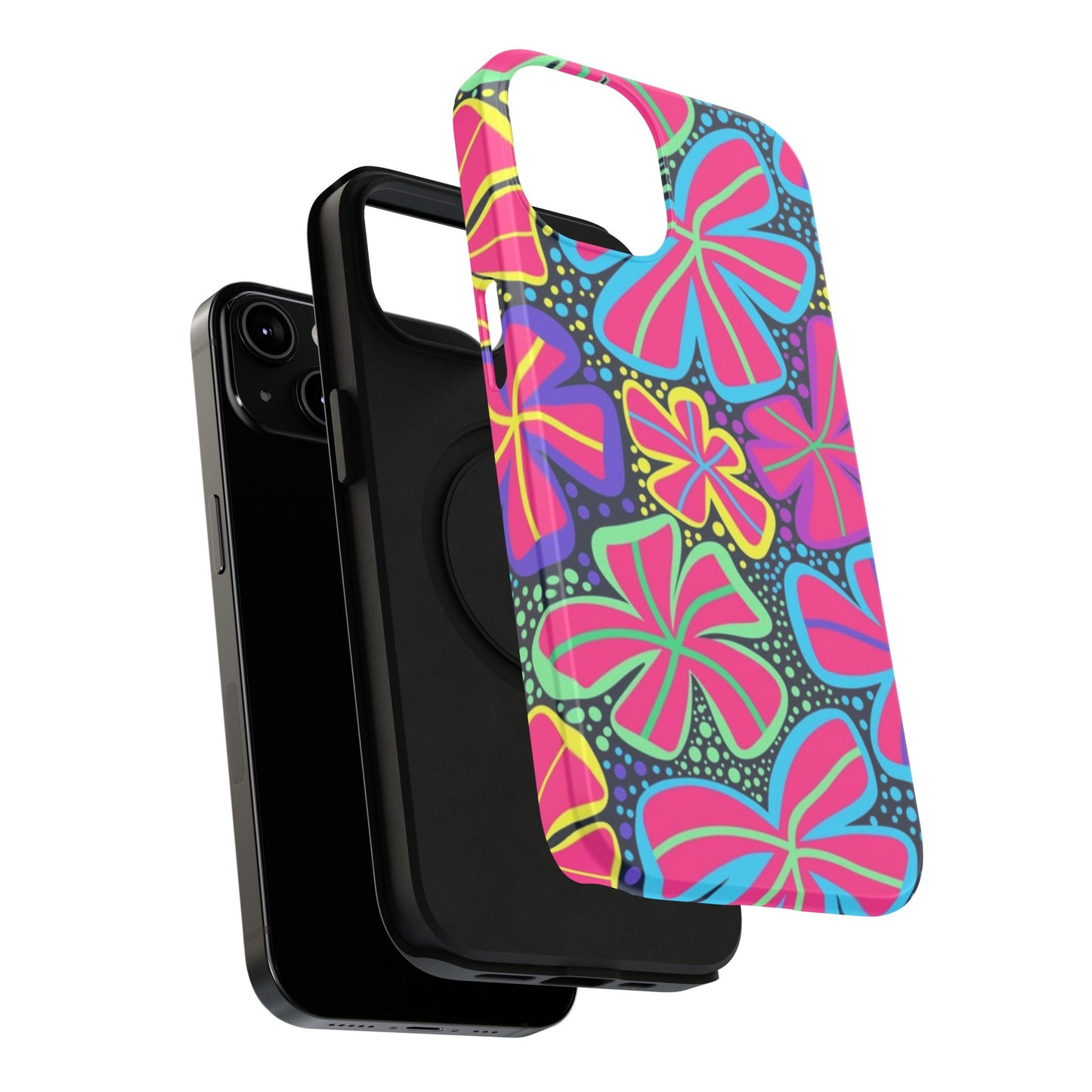 DriftKind Floral Case — Vibrant Butterfly Impact Cover