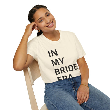 In My Bride Era Shirt — Chic Bachelorette & Wedding Planning Tee