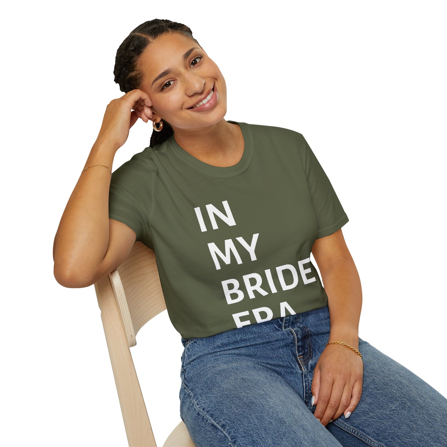 In My Bride Era Shirt — Chic Bachelorette & Wedding Planning Tee