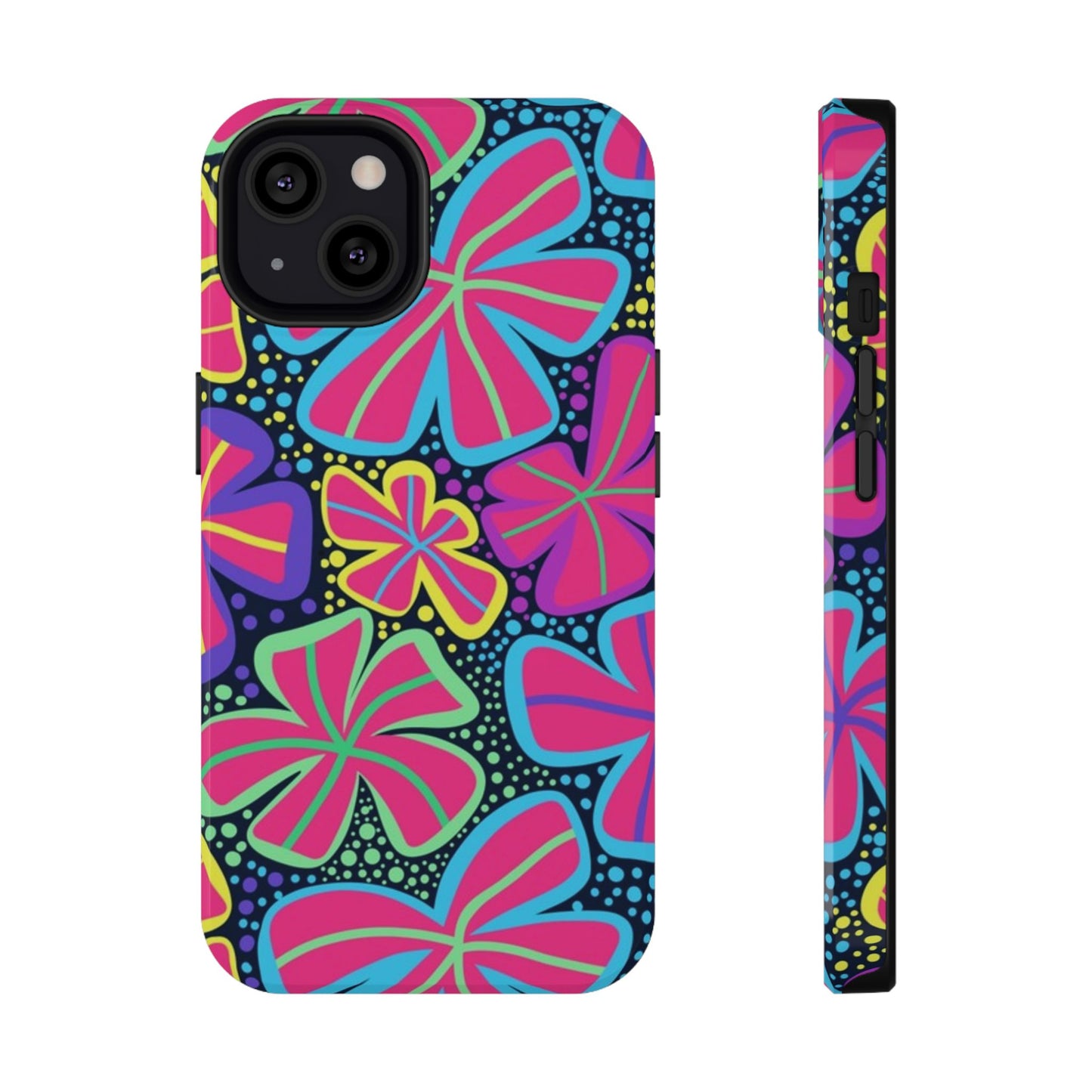 DriftKind Floral Case — Vibrant Butterfly Impact Cover