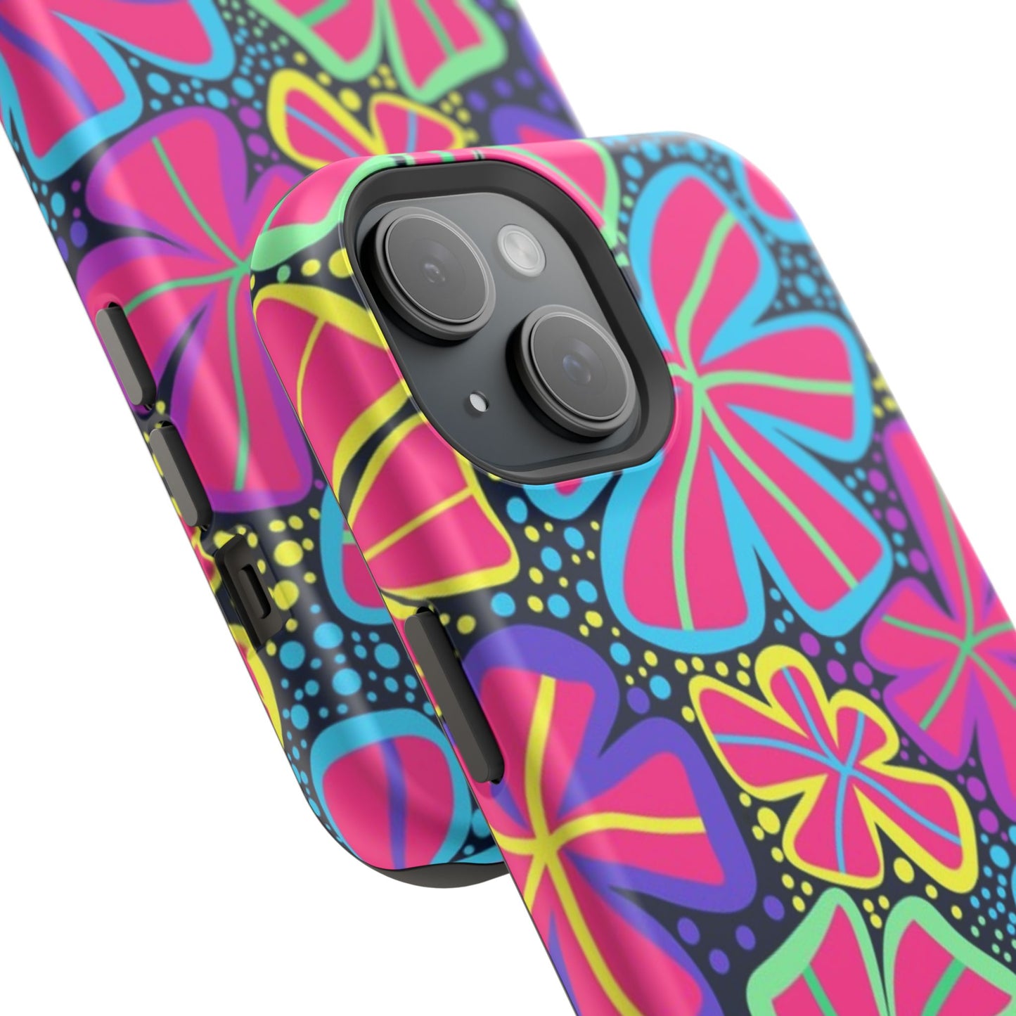 DriftKind Floral Case — Vibrant Butterfly Impact Cover