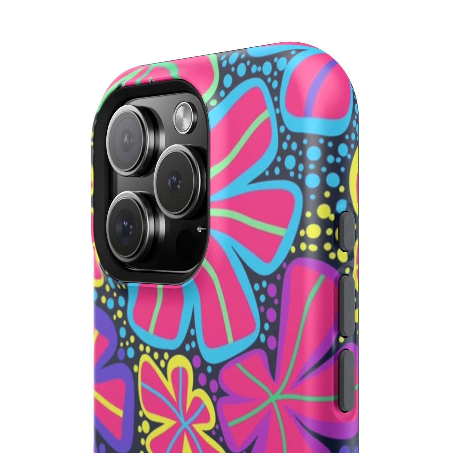 DriftKind Floral Case — Vibrant Butterfly Impact Cover
