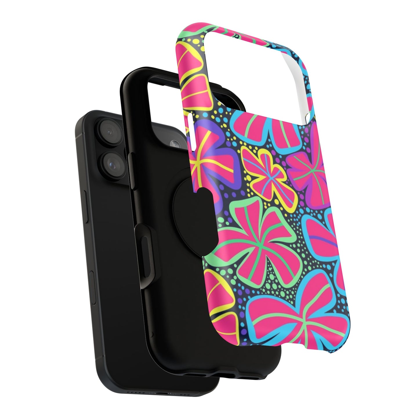 DriftKind Floral Case — Vibrant Butterfly Impact Cover