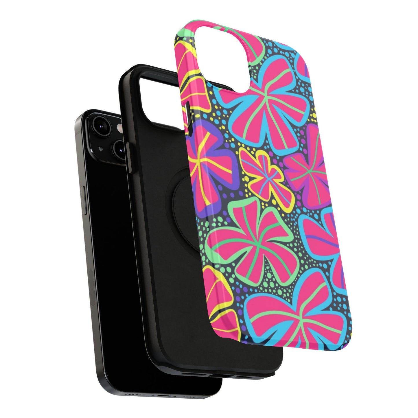 DriftKind Floral Case — Vibrant Butterfly Impact Cover