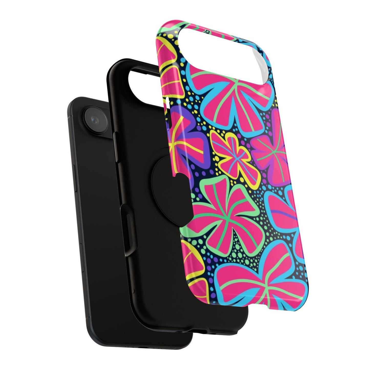 DriftKind Floral Case — Vibrant Butterfly Impact Cover