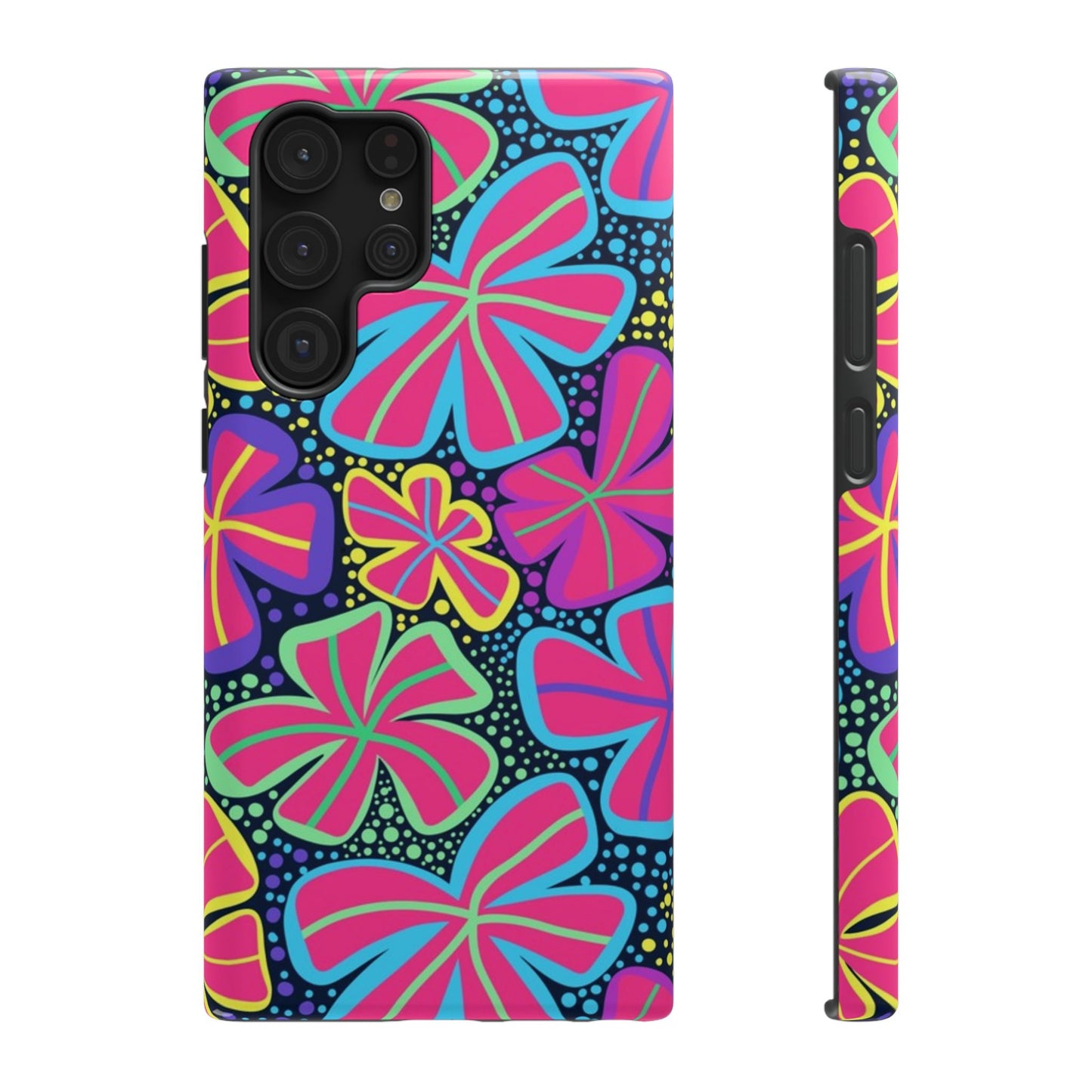 DriftKind Floral Case — Vibrant Butterfly Impact Cover