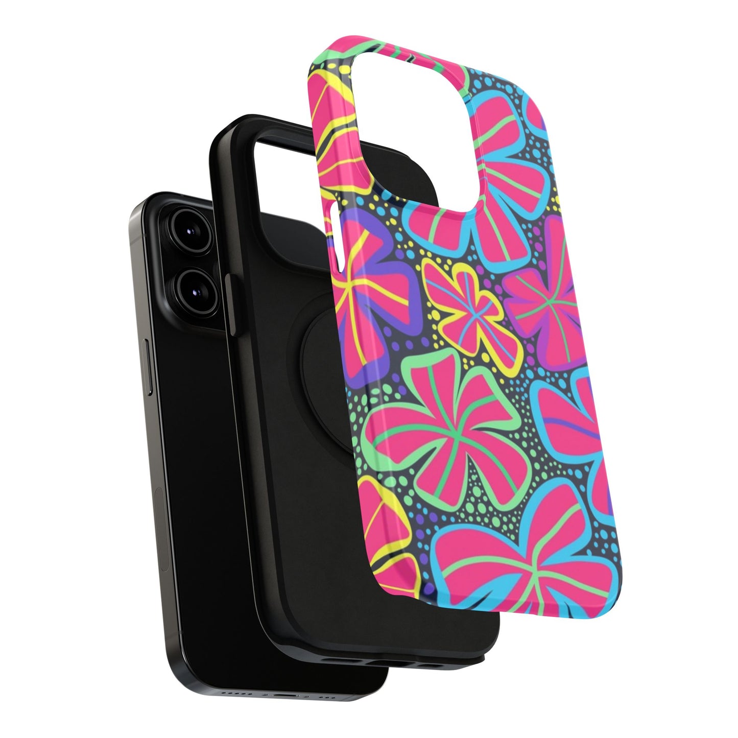 DriftKind Floral Case — Vibrant Butterfly Impact Cover