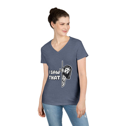 DriftKind Humor Tee — “I Saw That” Casual Women’s Top