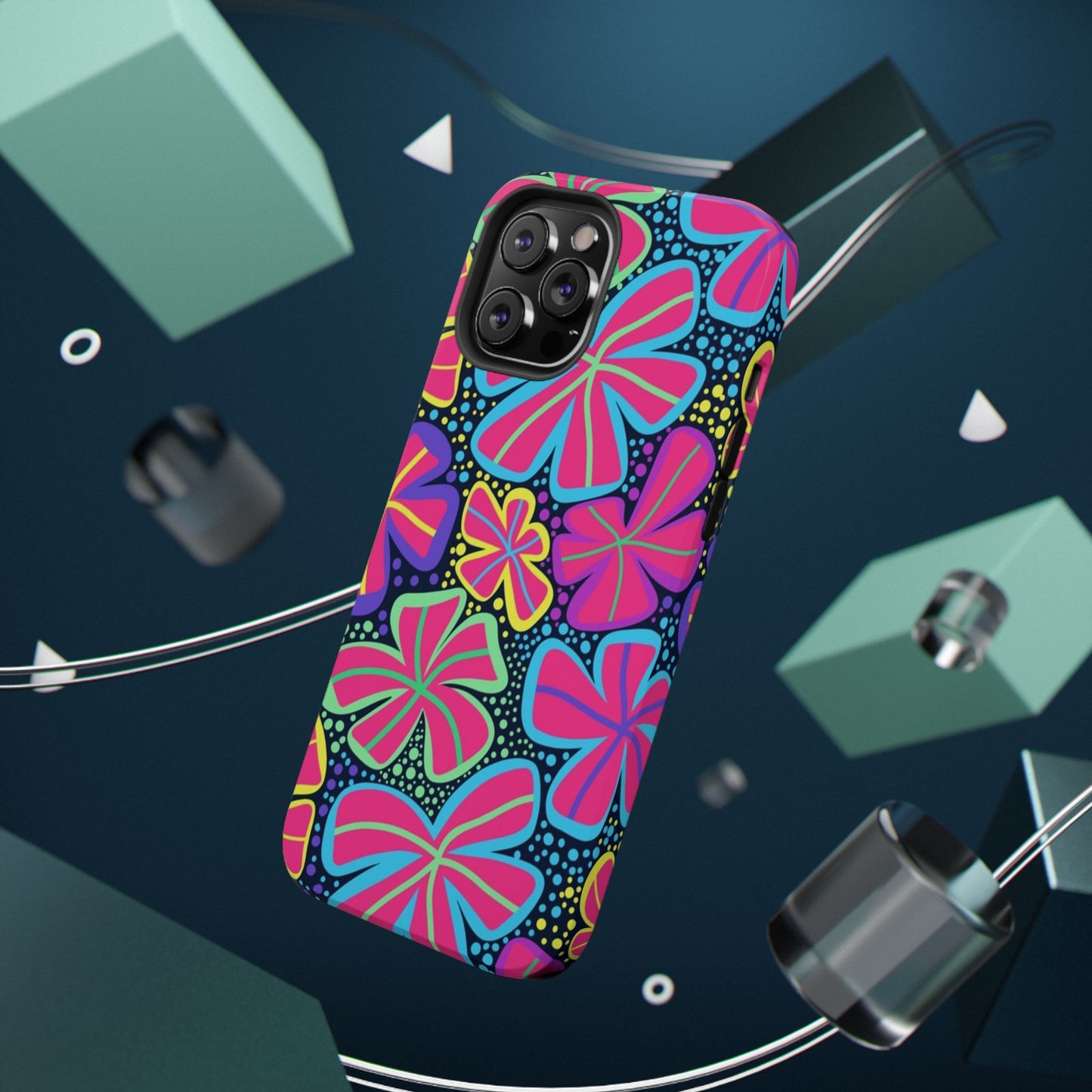 DriftKind Floral Case — Vibrant Butterfly Impact Cover