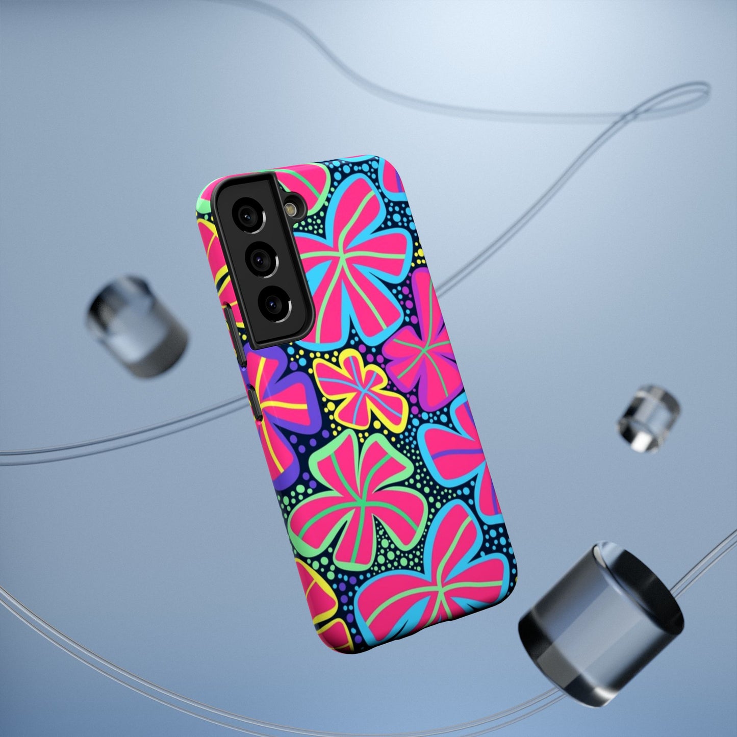 DriftKind Floral Case — Vibrant Butterfly Impact Cover
