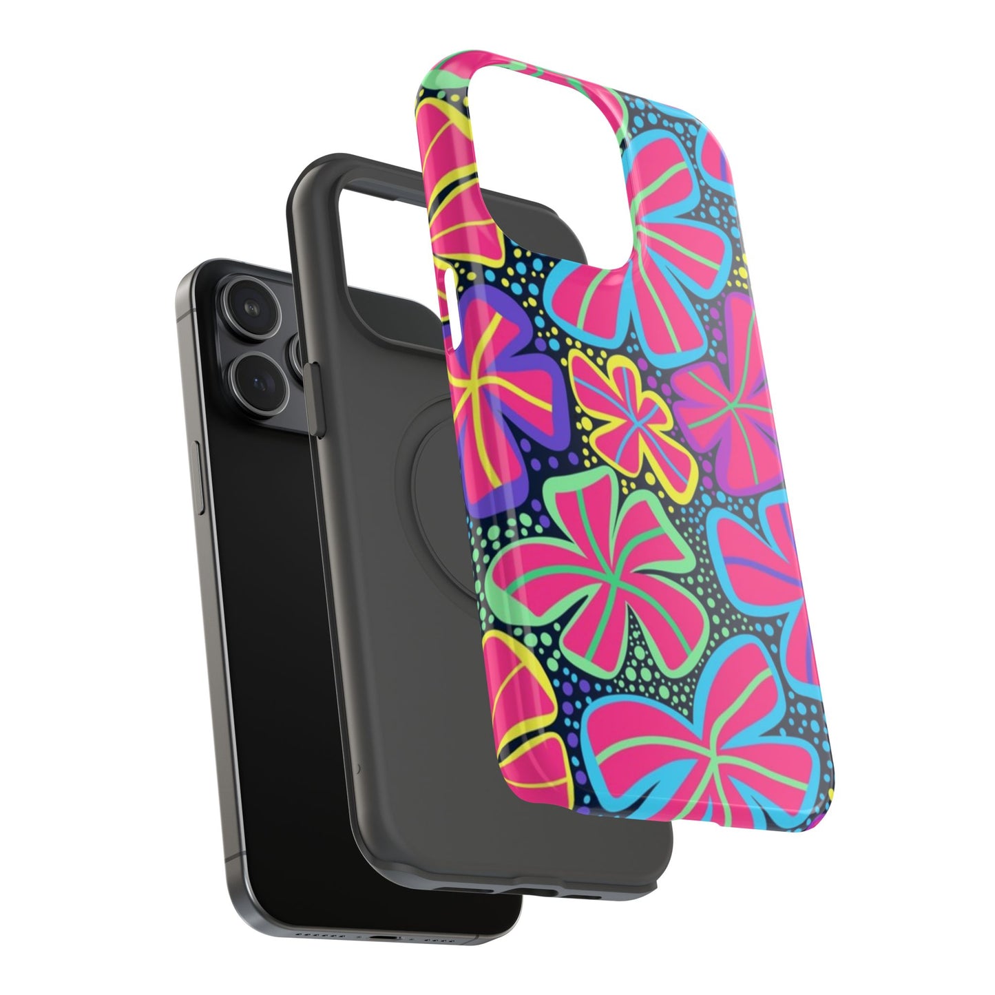DriftKind Floral Case — Vibrant Butterfly Impact Cover