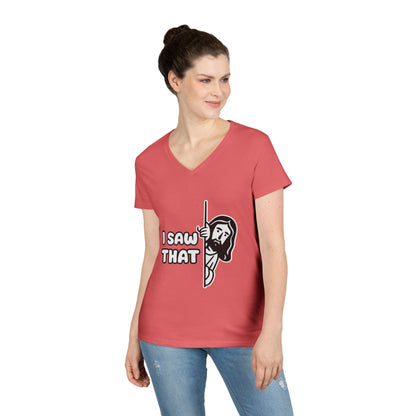 DriftKind Humor Tee — “I Saw That” Casual Women’s Top